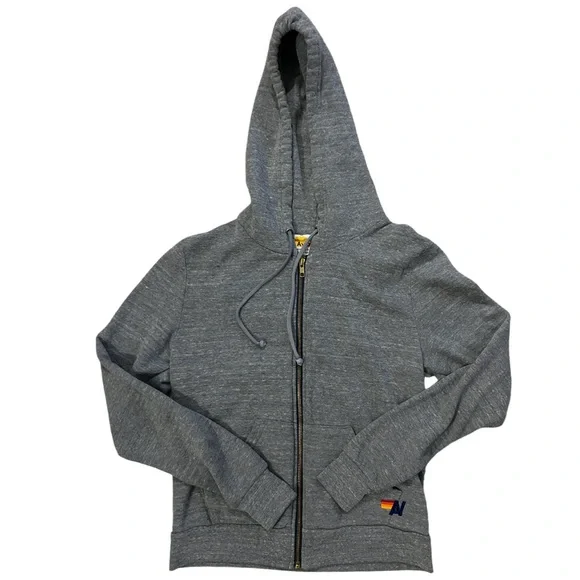 Aviator Nation Gray Bolt Hoodie - Picture 4 of 7